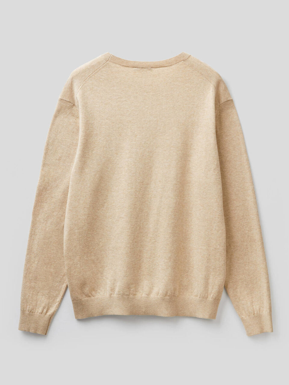 Maglia girocollo in misto cotone image number 2