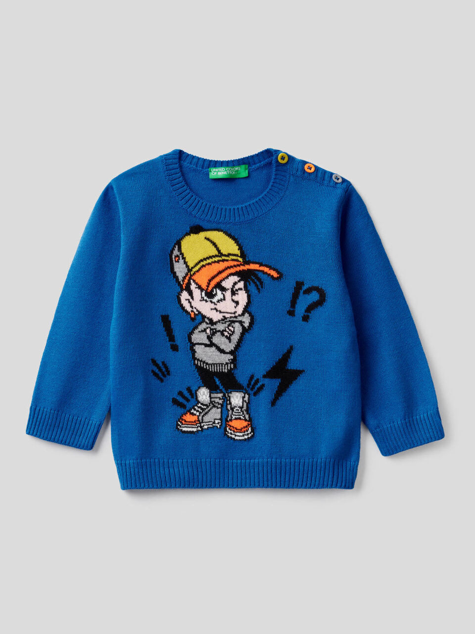 Maglia con intarsio image number 1