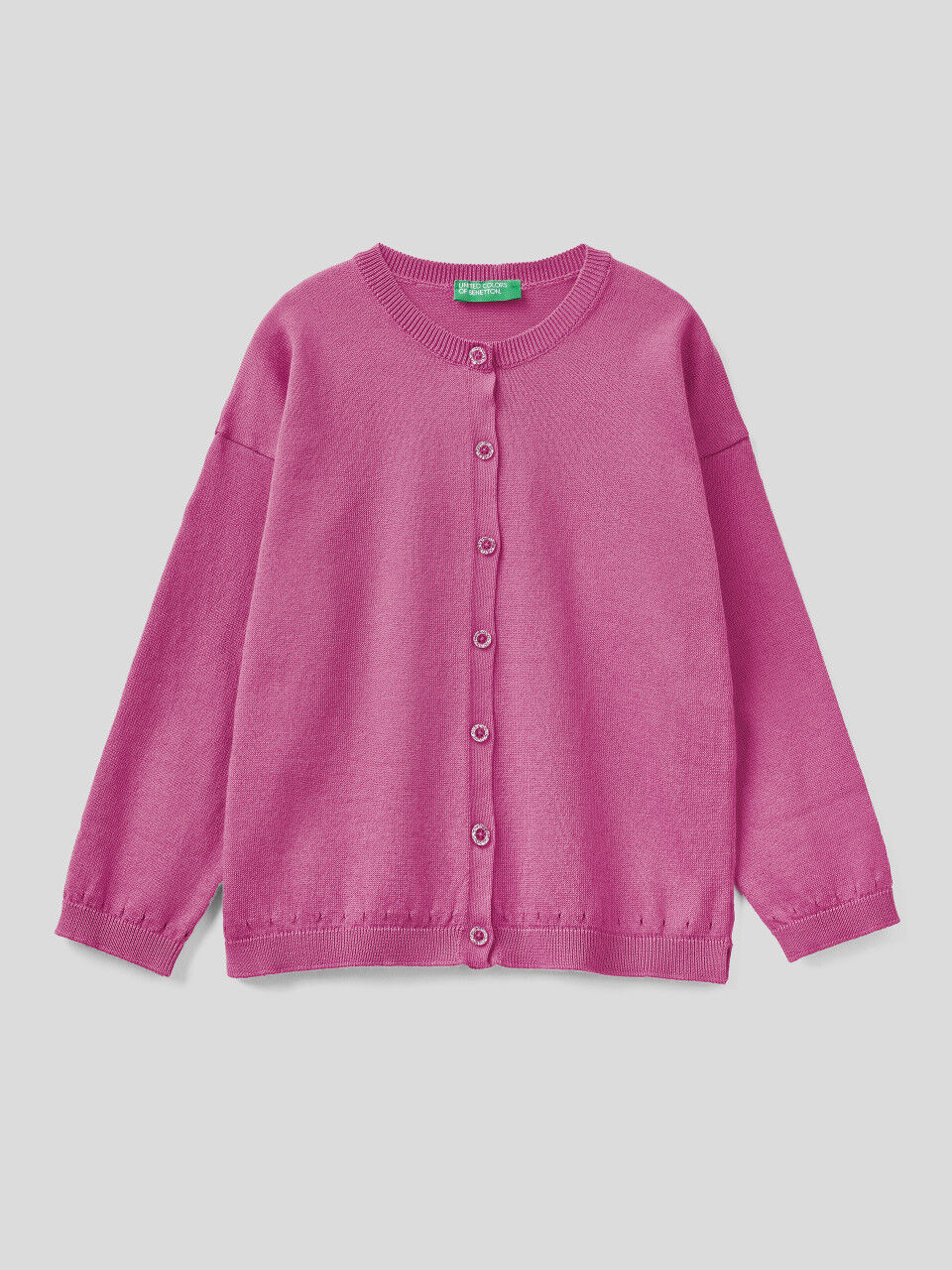 Coprispalle Con Rouches United Colors of Benetton Bambina Abbigliamento Maglioni e cardigan Coprispalle 