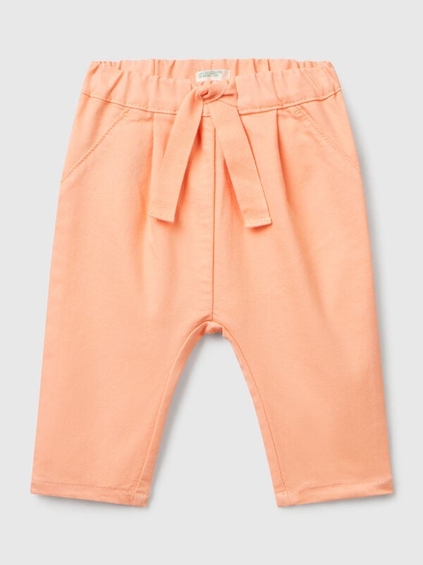 Pantaloni stretch con coulisse Baby