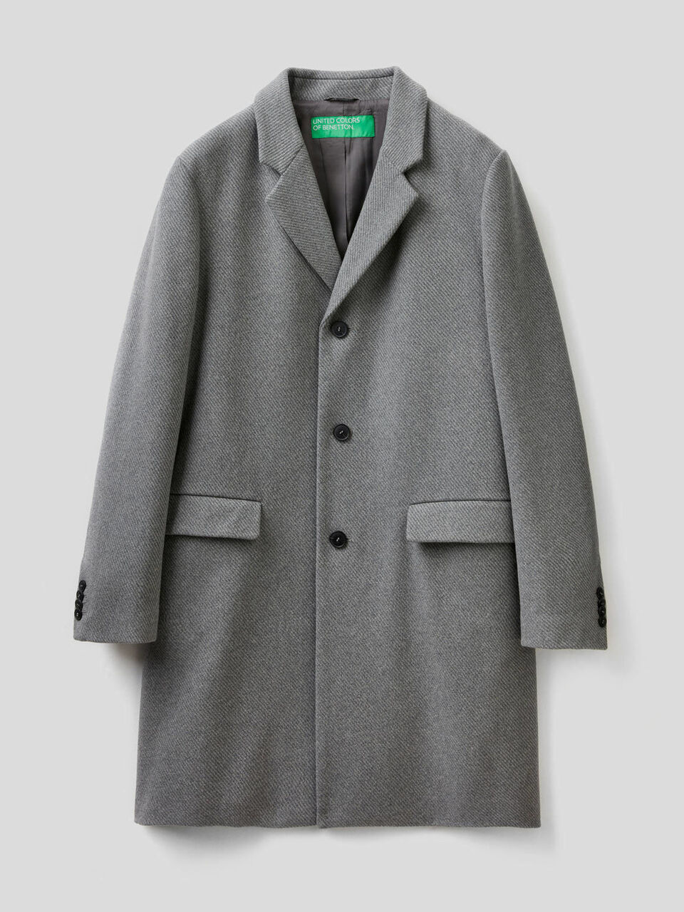 Cappotto formale in misto lana image number 1