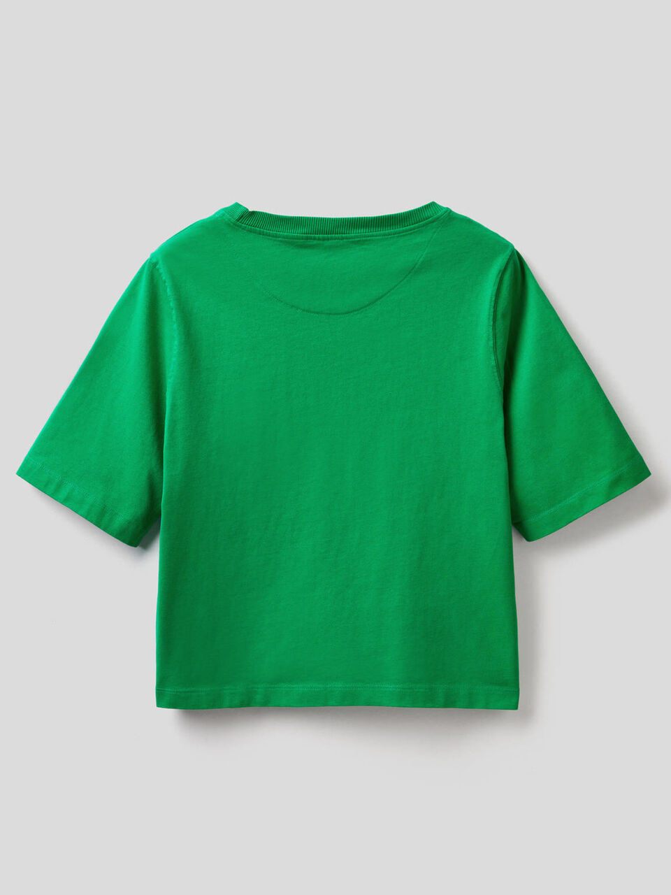 T-shirt boxy fit 100% cotone image number 2