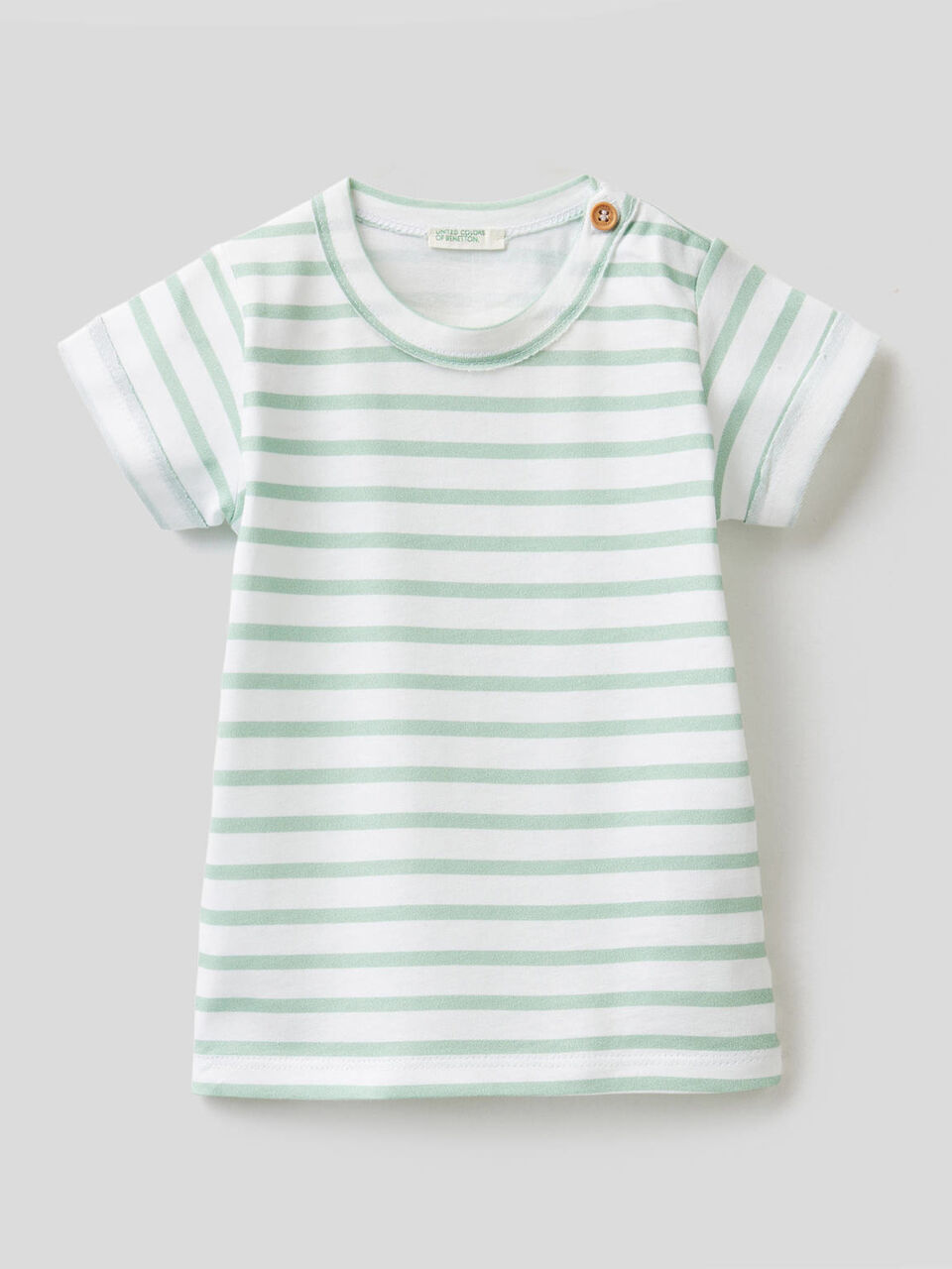 T-shirt stampata in puro cotone image number 1