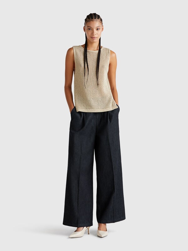 Jeans con elastico in vita Donna