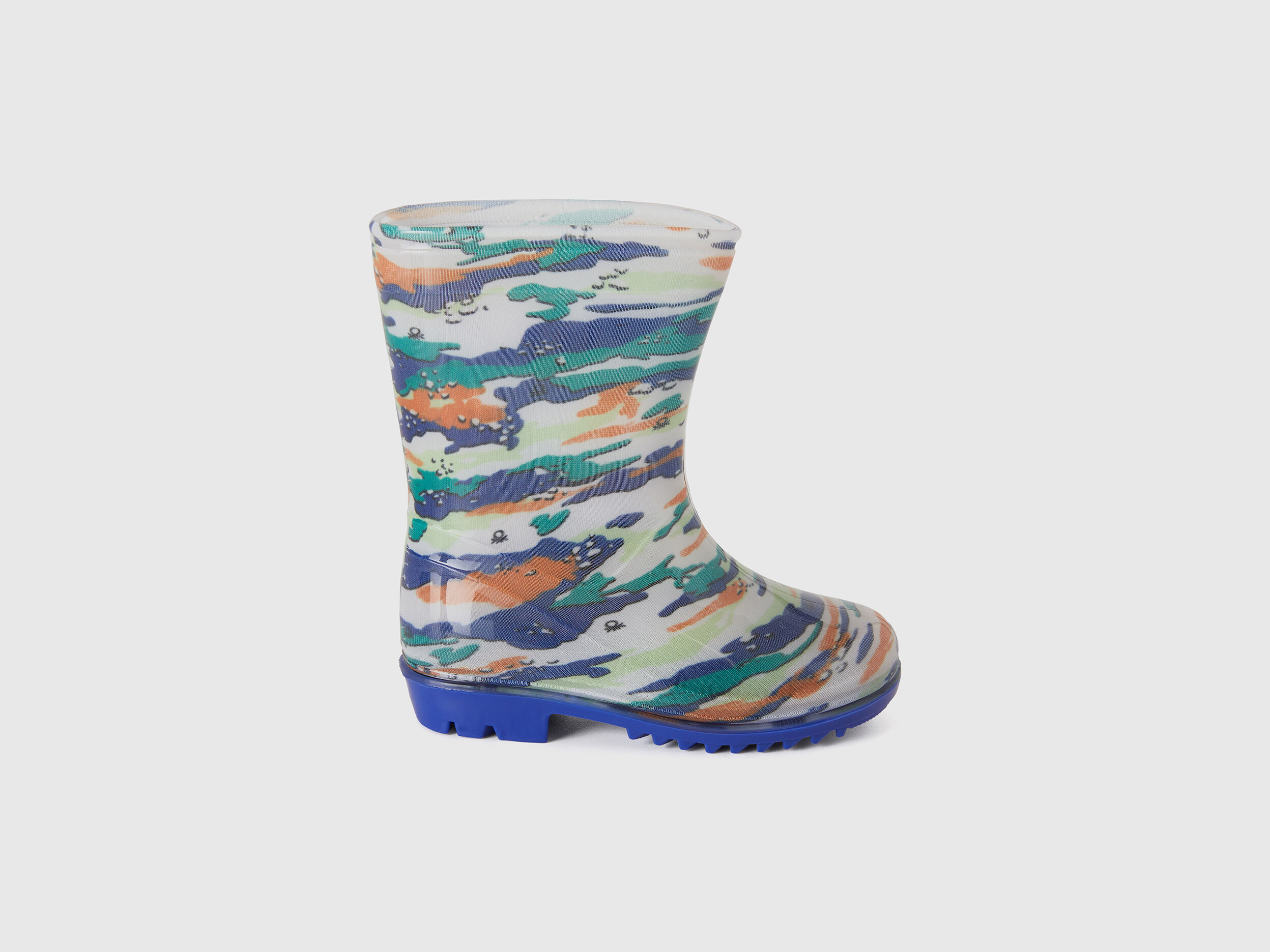 Stivali da pioggia in gomma Multi color Benetton