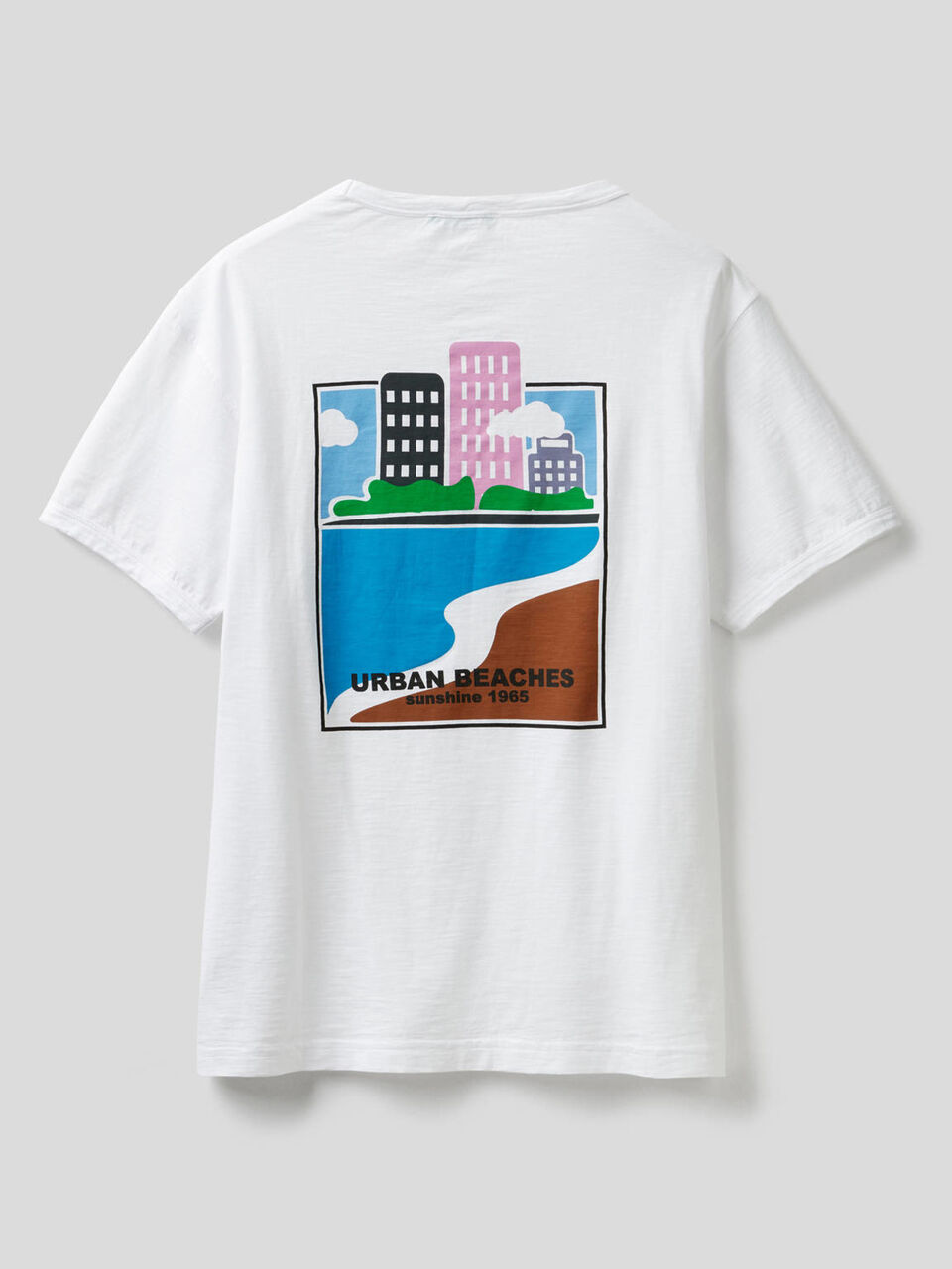 T-shirt in puro cotone con stampa image number 2