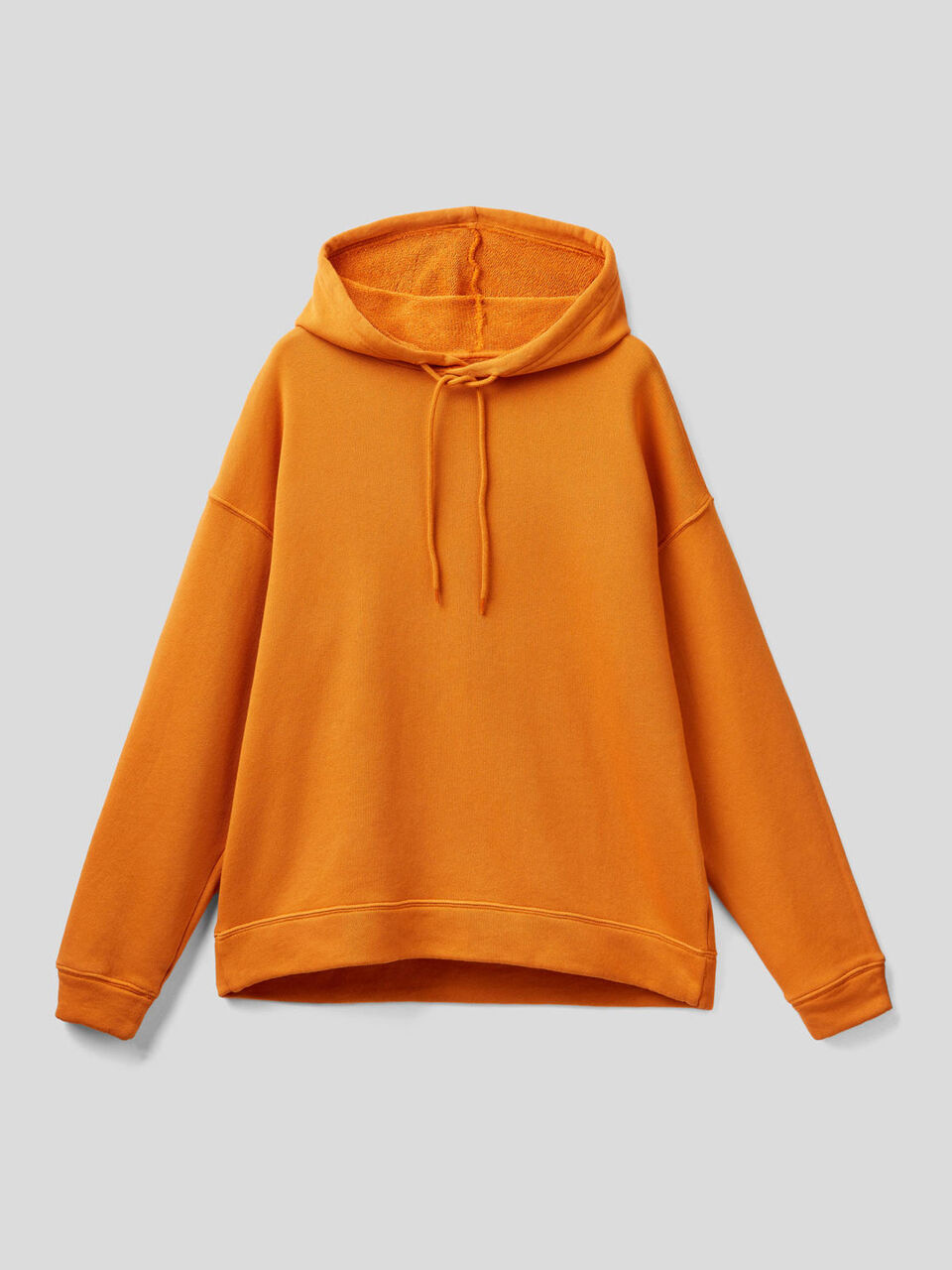 Felpa 100% cotone con cappuccio image number null