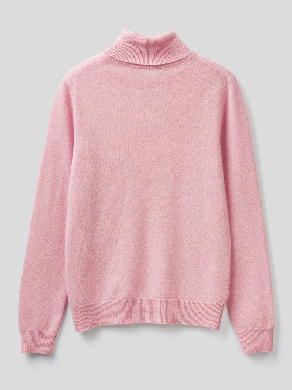 Maglione dolcevita in pura lana vergine image number 2