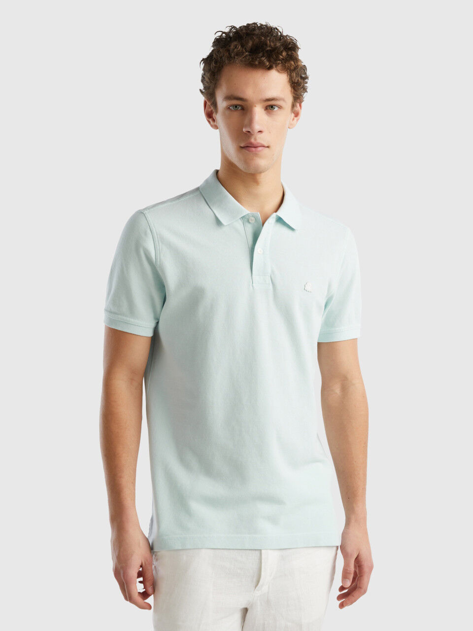 Polo benetton shop manica corta