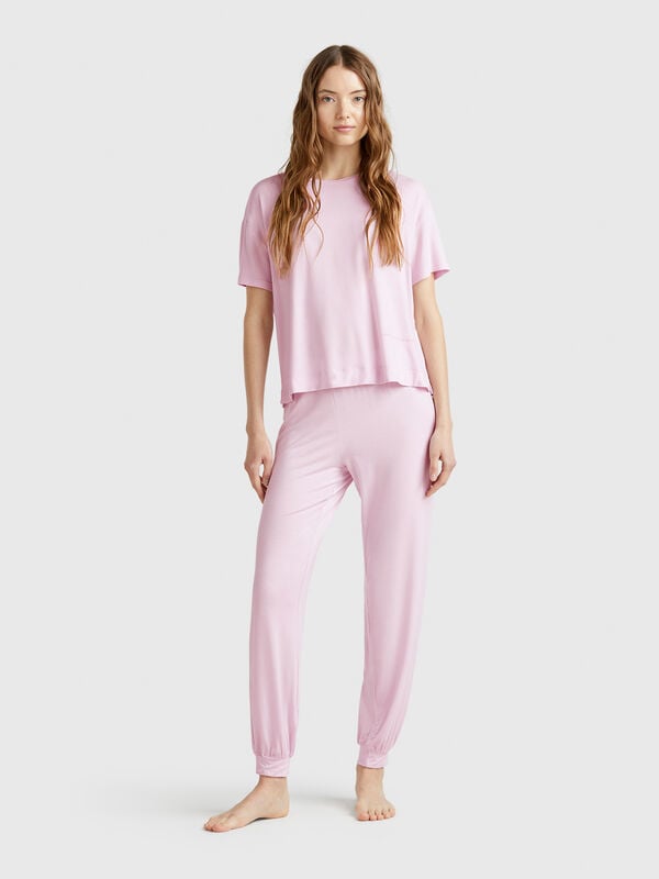 Pantaloni in Modal® stretch Donna