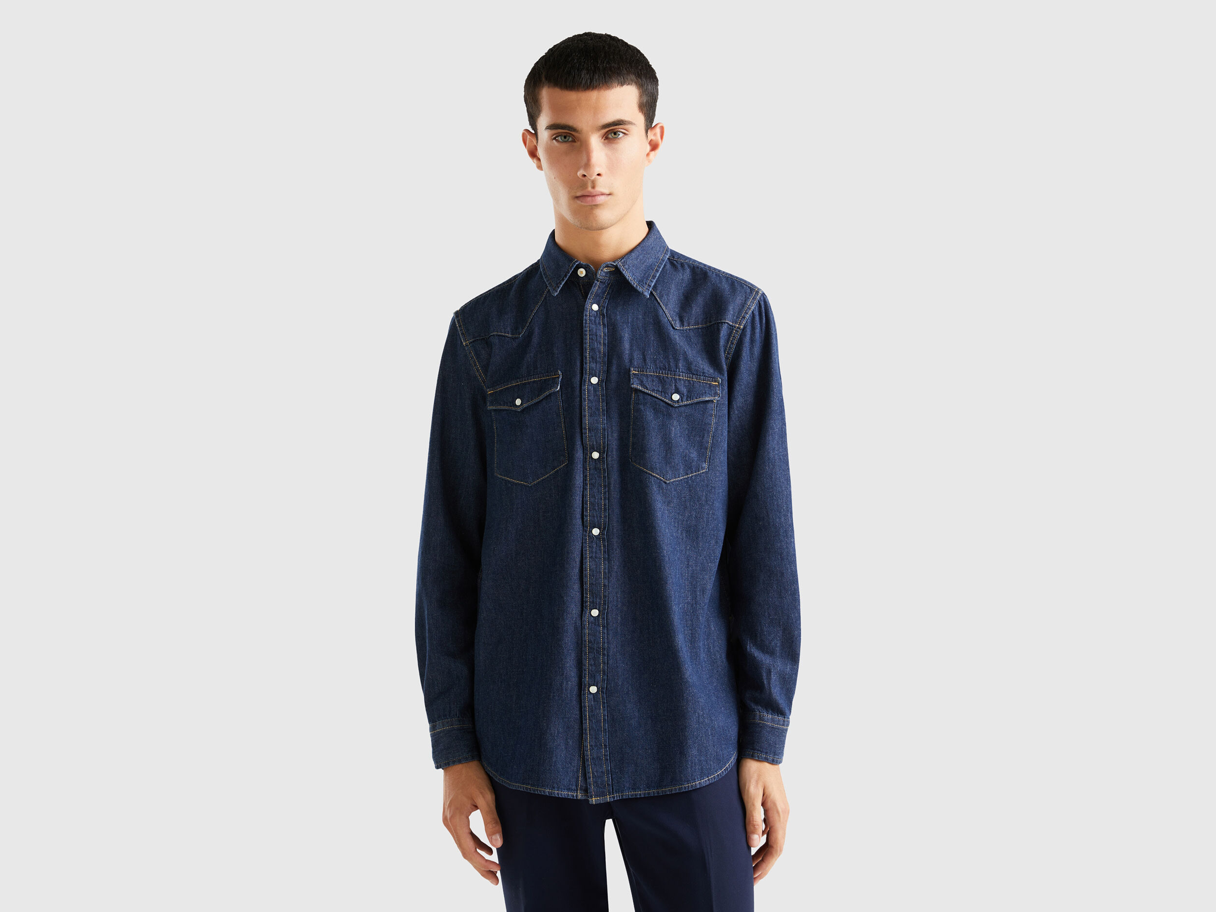 Jeans benetton sale uomo regular