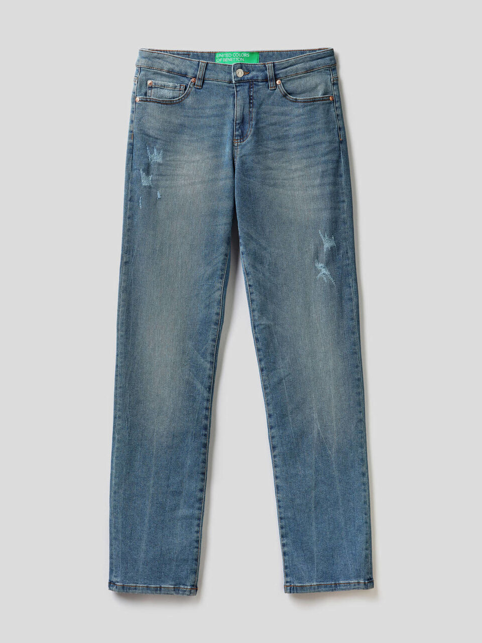 Jeans slim fit a gamba dritta image number 1