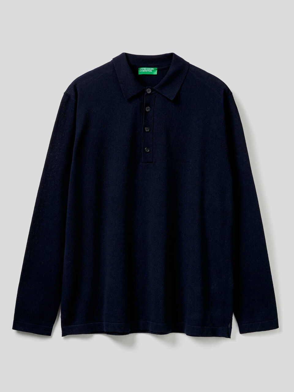 Polo in maglia a manica lunga image number 1