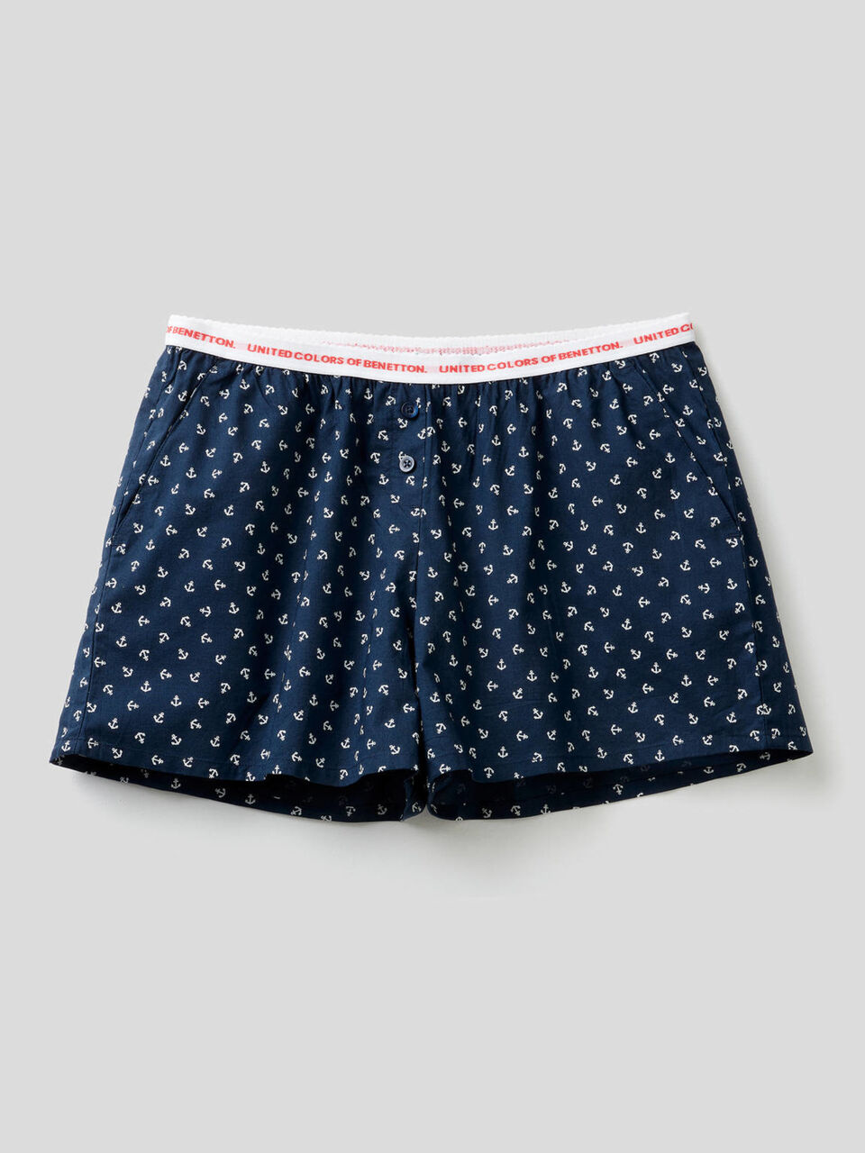 Shorts fantasia in puro cotone image number 1
