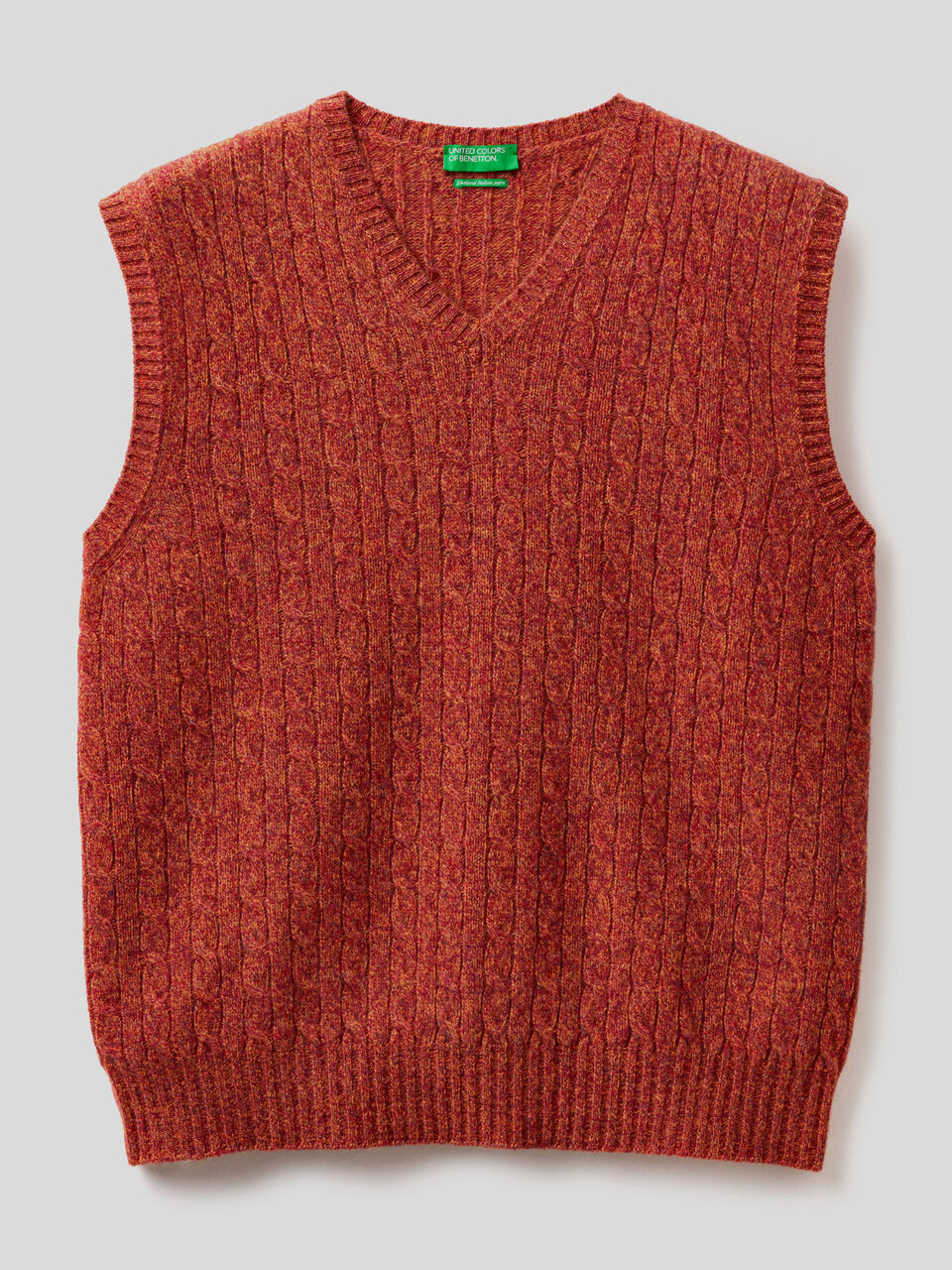 Gilet in pura lana Shetland image number 1