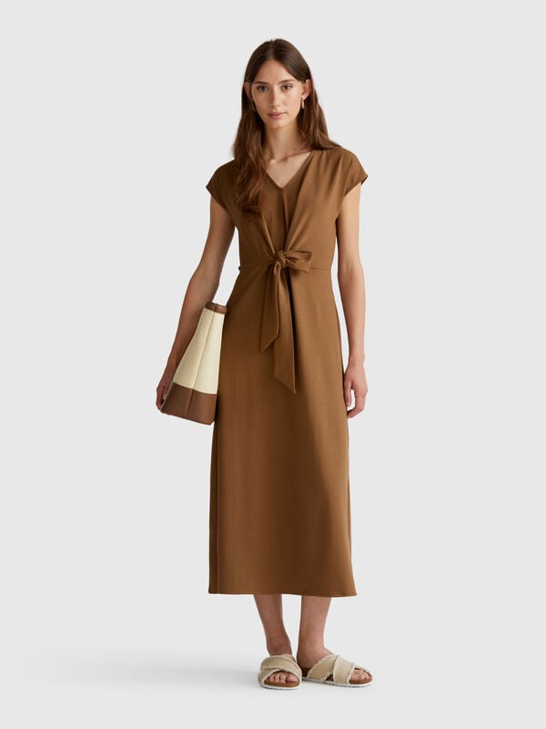 Vestito in cotone stretch Donna