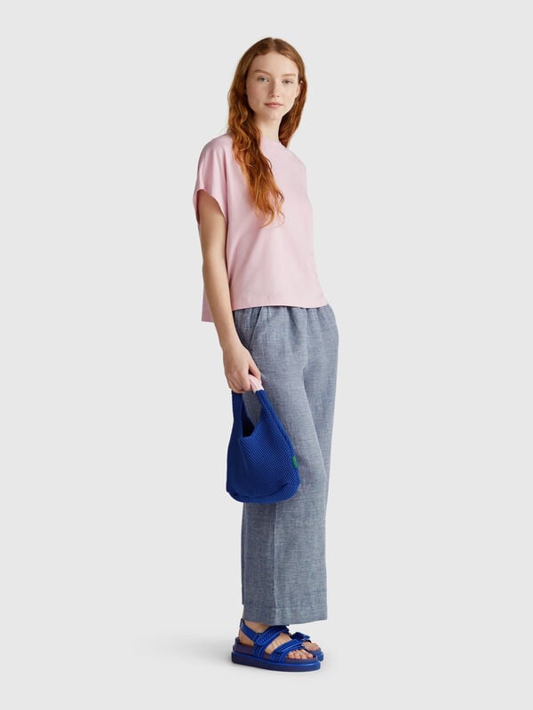 Pantaloni con gamba ampia Donna