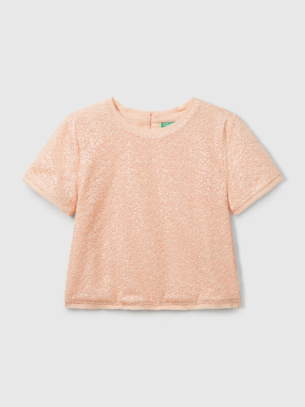 Top con paillettes Bambina