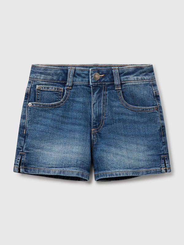 Pantaloni corti in denim  Bambina