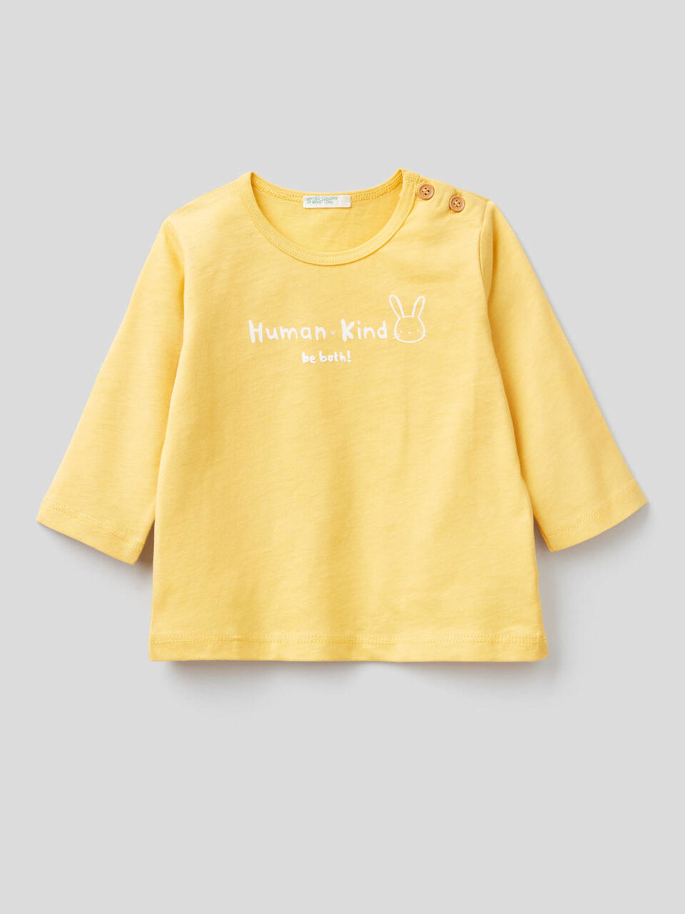 T-shirt in morbido 100% cotone biologico image number 1