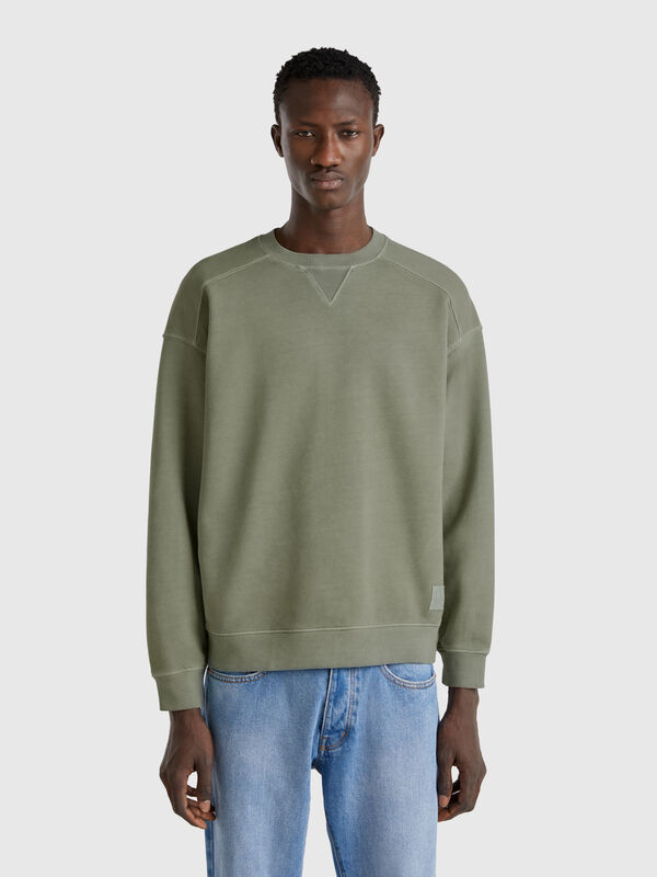 Felpa in cotone  Uomo