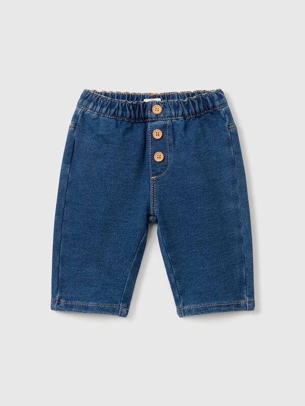 Pantaloni effetto denim Baby