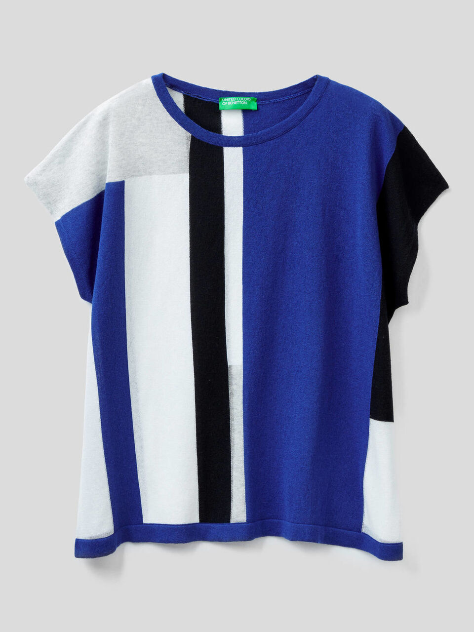 Maglia con lavorazione geometrica image number 1