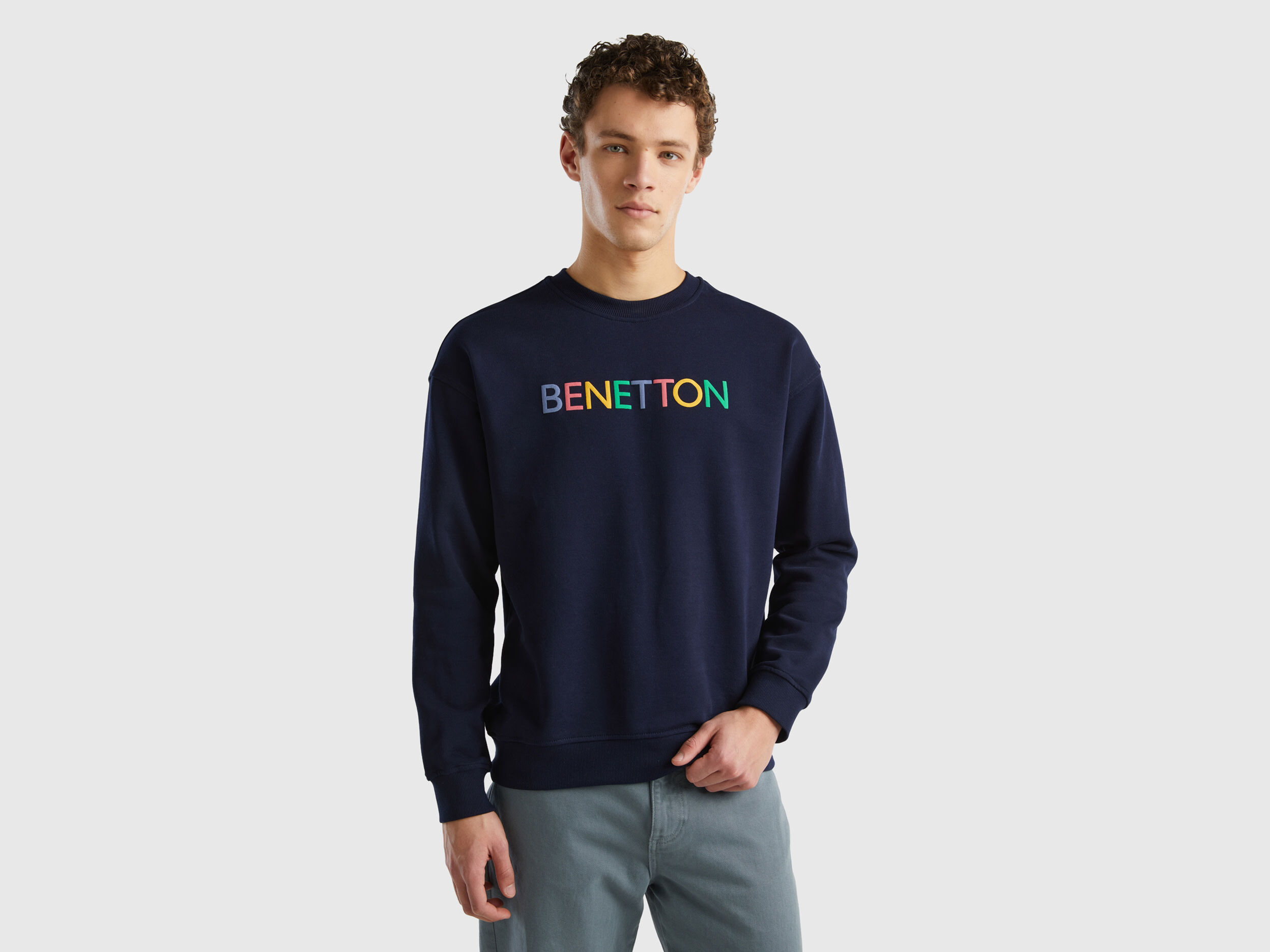 Felpe benetton uomo new arrivals