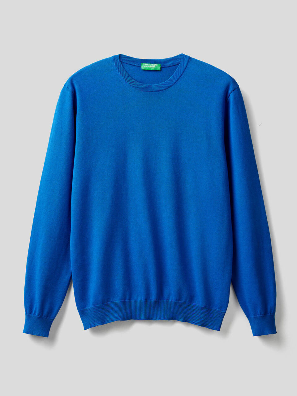 Maglia girocollo 100% cotone image number 1