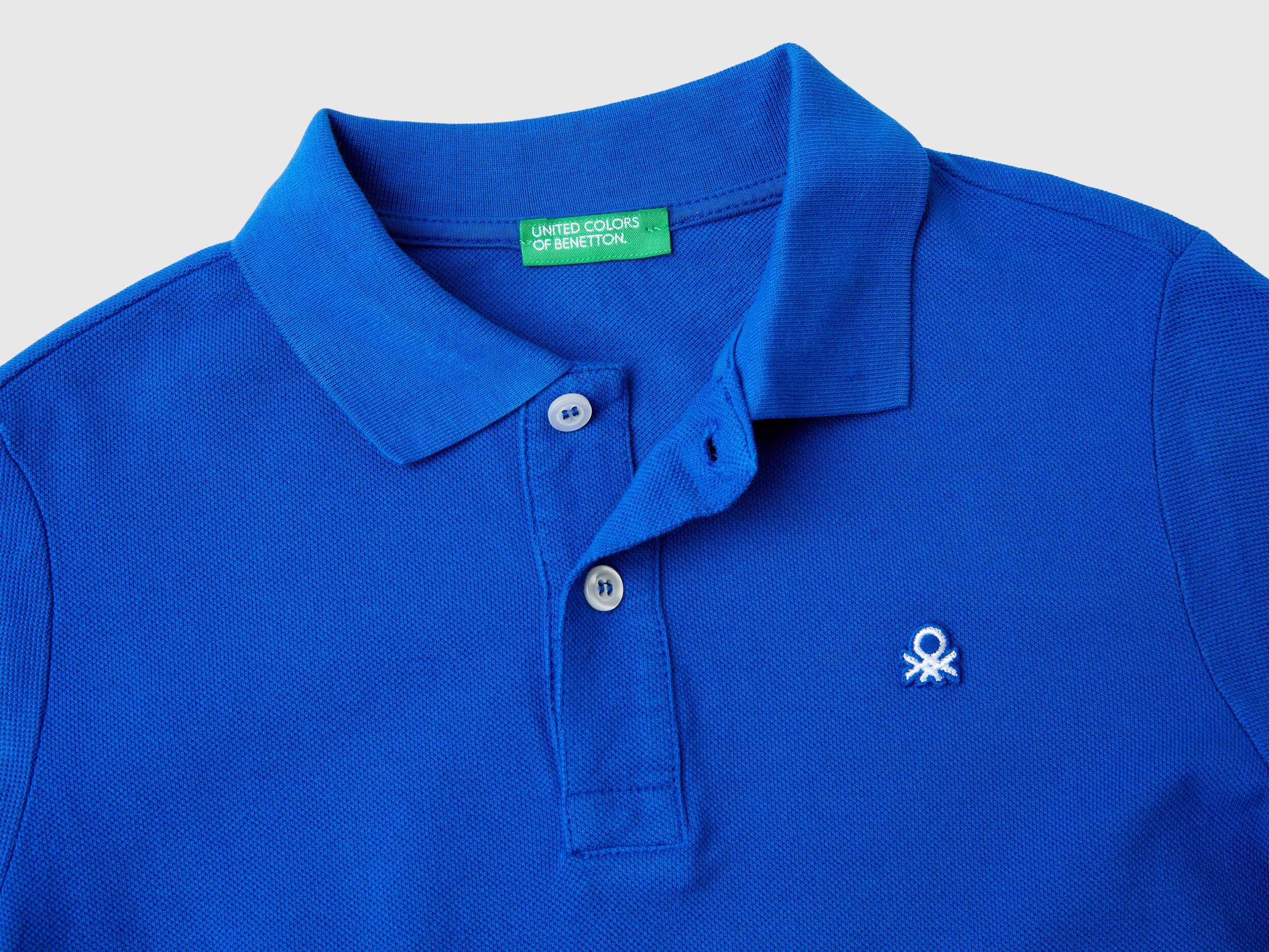 Polo manica lunga benetton on sale