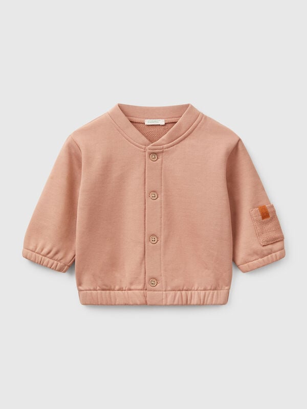 Felpa stile bomber Baby
