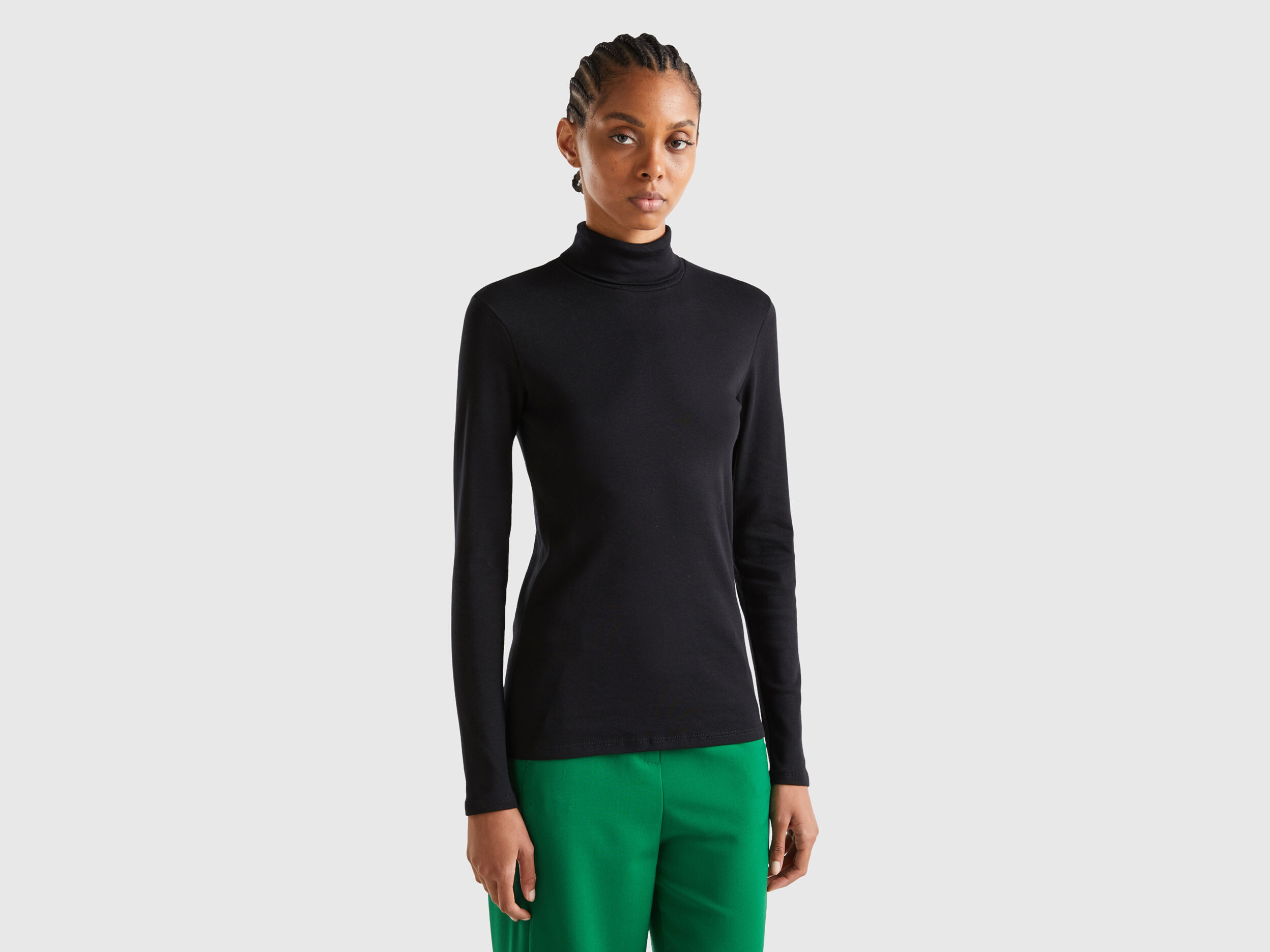 T shirt manica outlet lunga benetton
