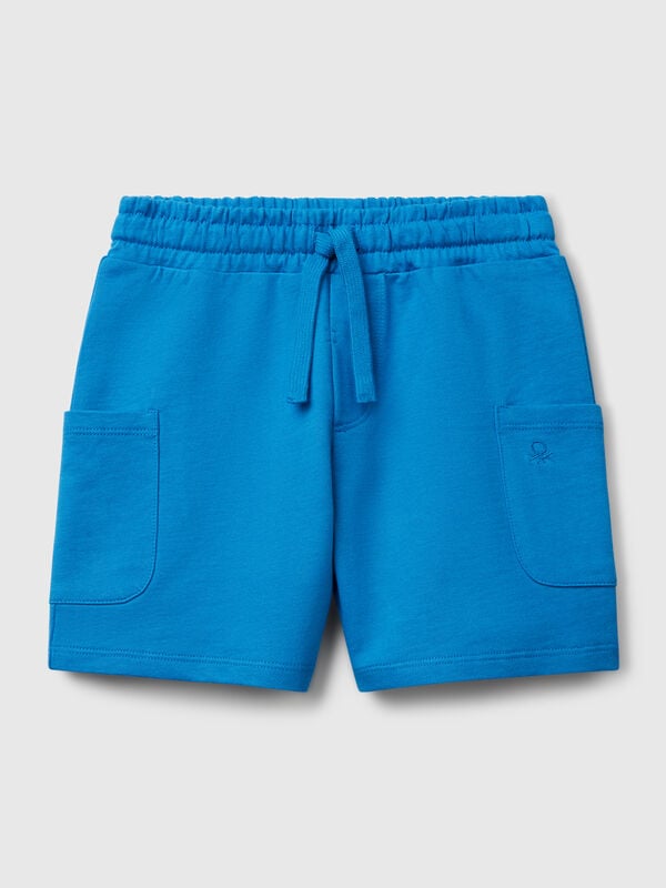 Shorts cargo in cotone Bambino