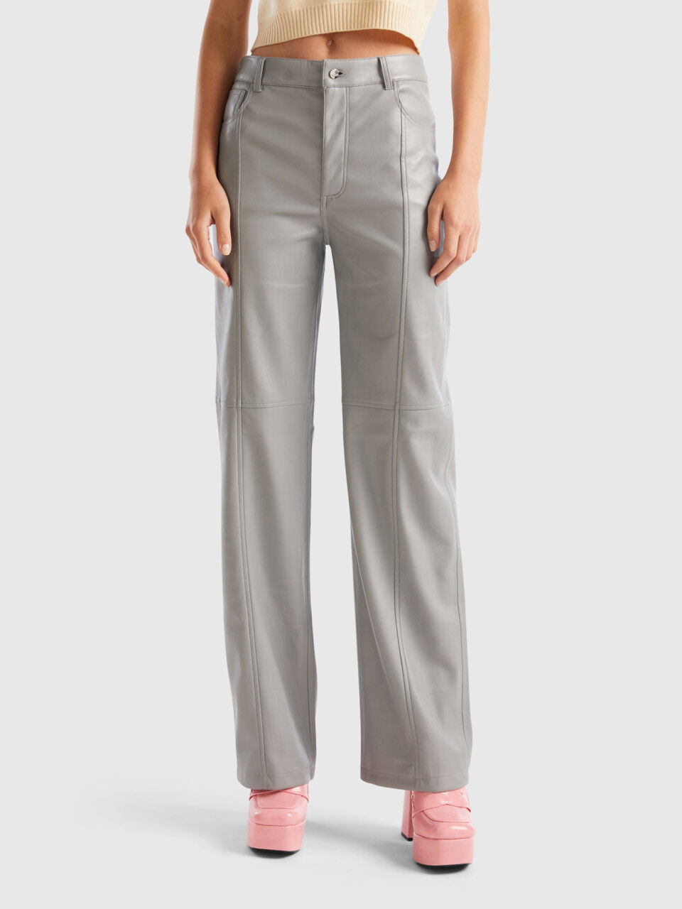 Pantaloni benetton on sale nuova collezione