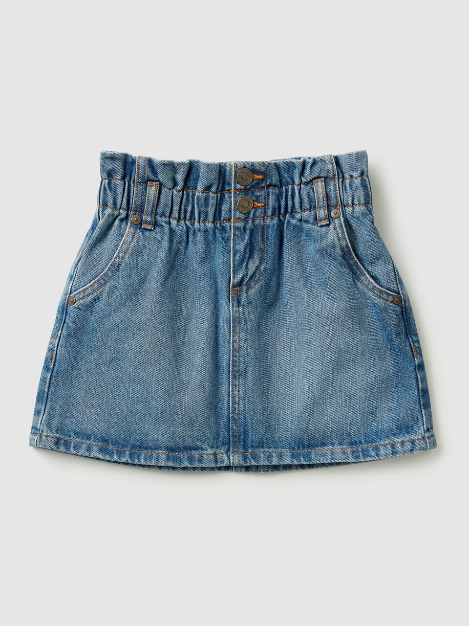 Gonna corta di jeans image number 1