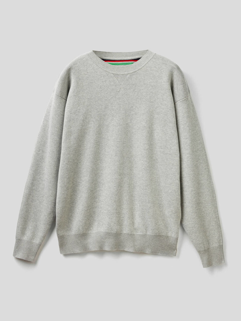 Maglia reversibile in cotone tricot image number 1
