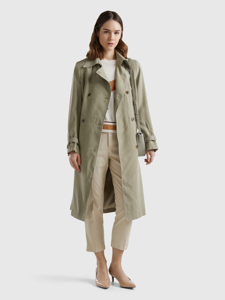 Trench uomo benetton hot sale