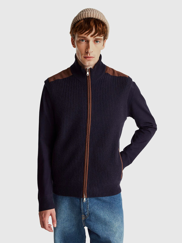 Maglione in misto viscosa Uomo