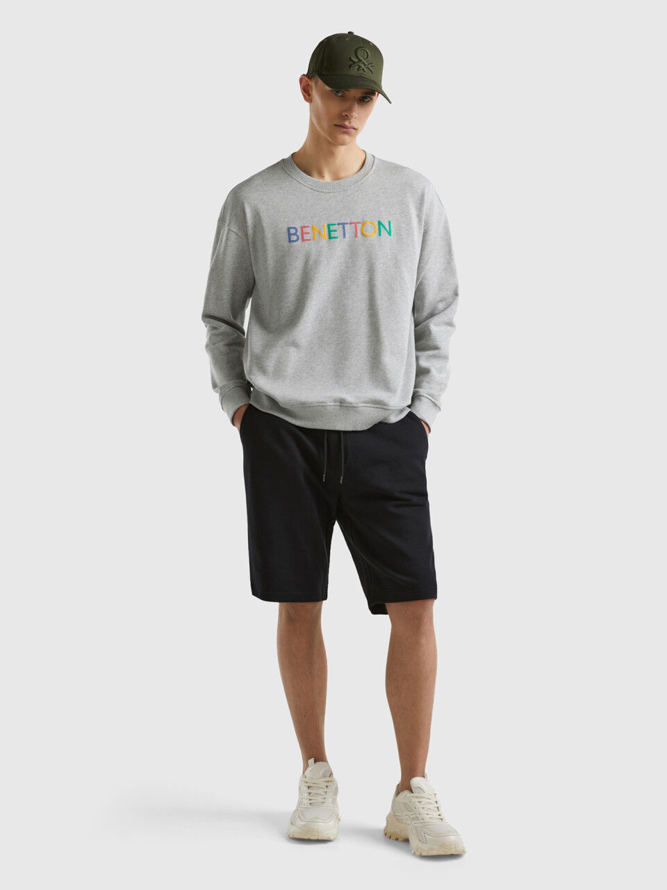 Pantaloni corti benetton clearance