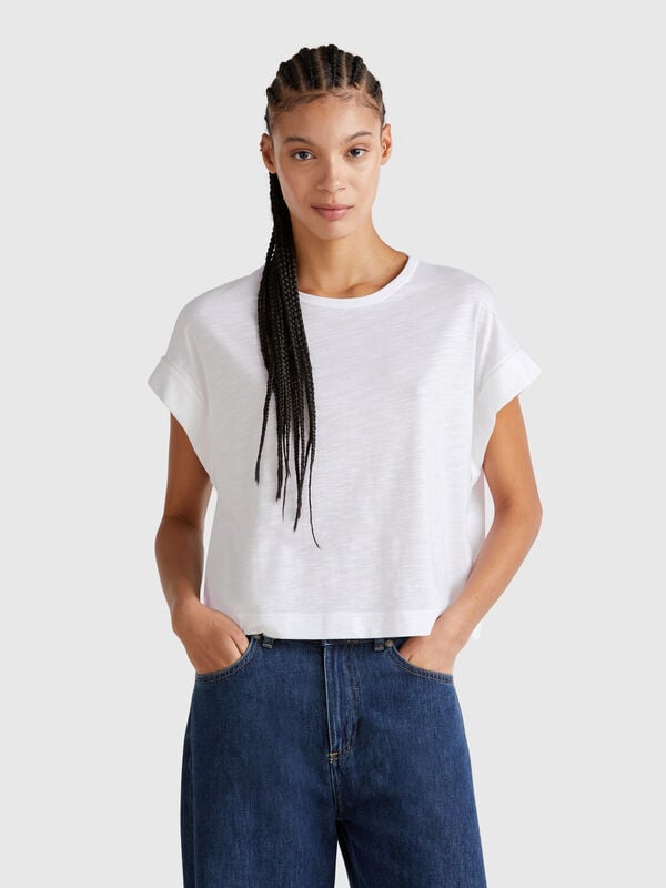 T-shirt boxy fit Donna