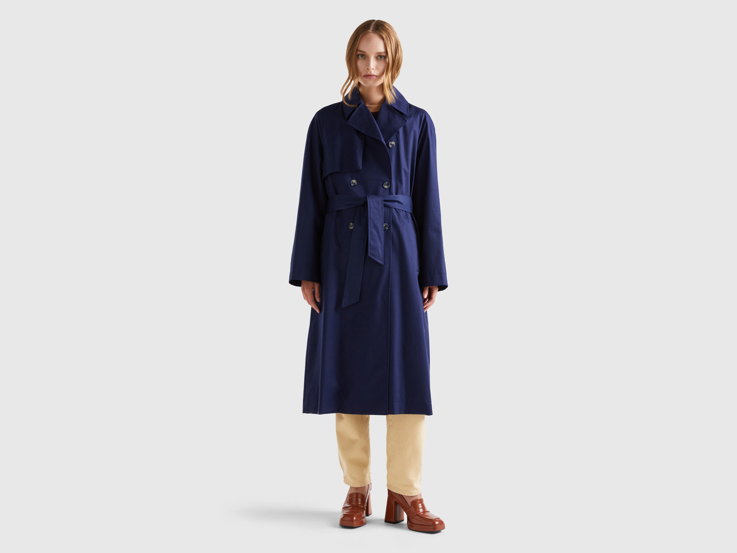 Trench donna benetton sale