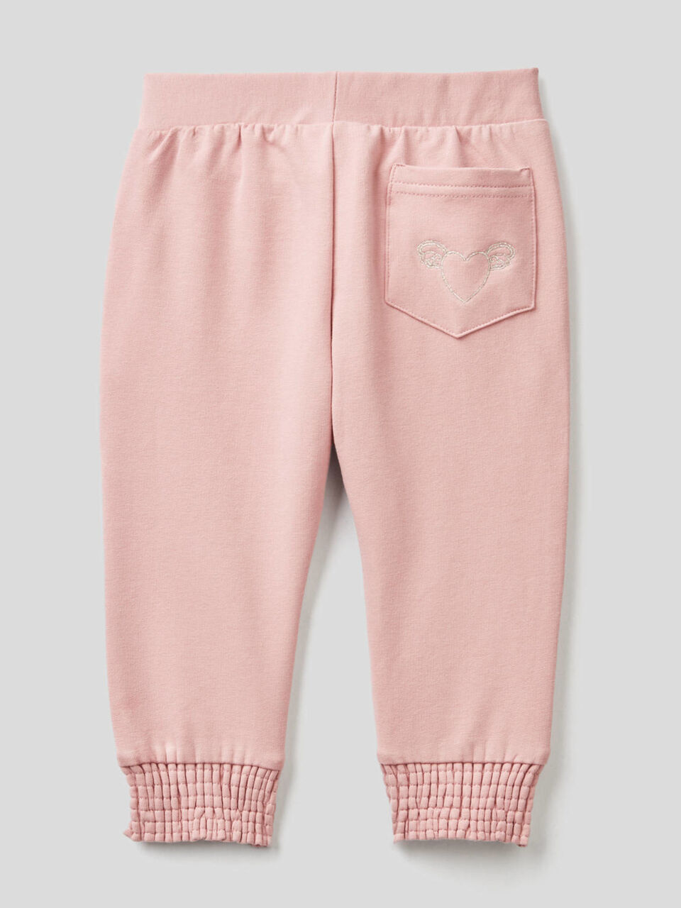 Pantaloni in felpa di cotone bio stretch image number 2