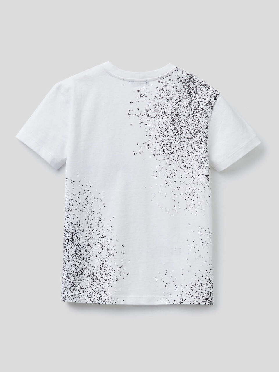 T-shirt con stampa effetto spray image number 2