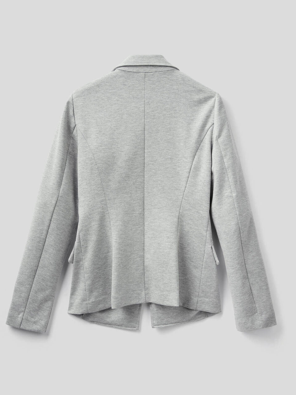Blazer in misto cotone stretch image number 2