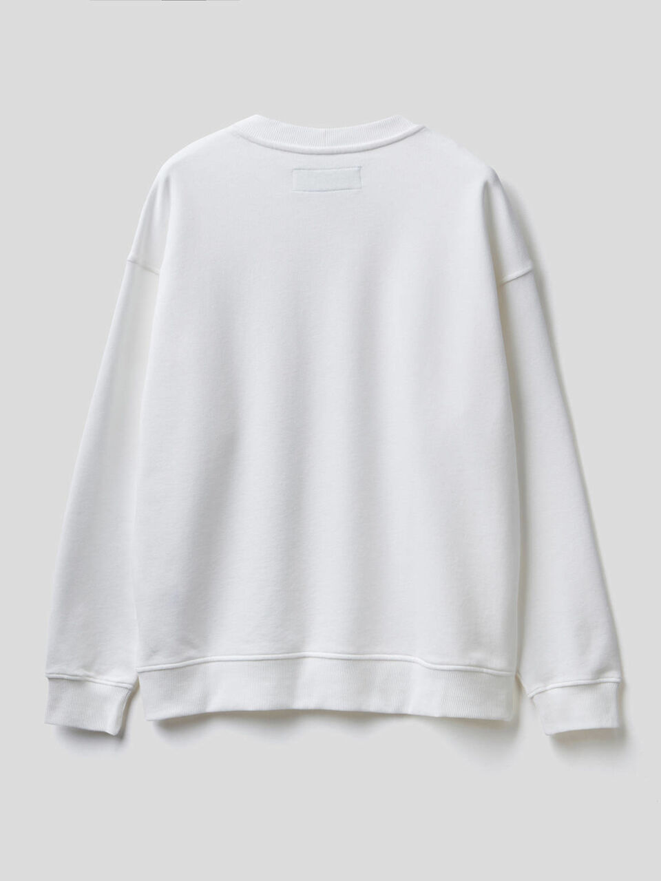 Felpa 100% cotone con logo applicato image number null