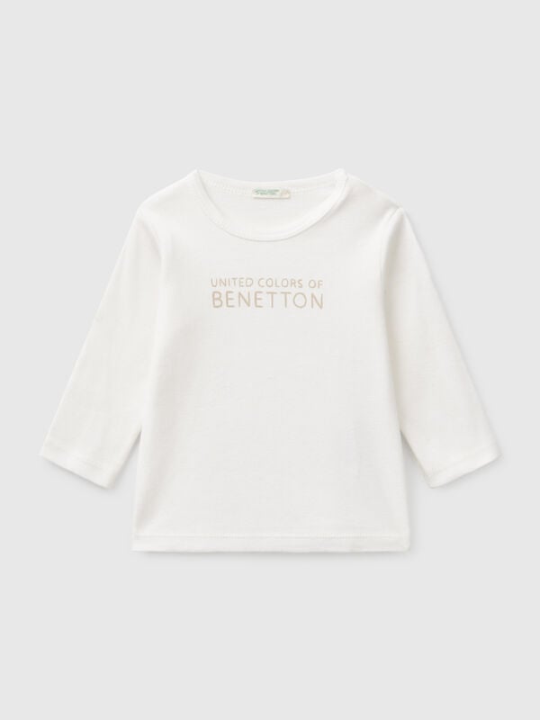 T-shirt manica lunga in cotone  Baby
