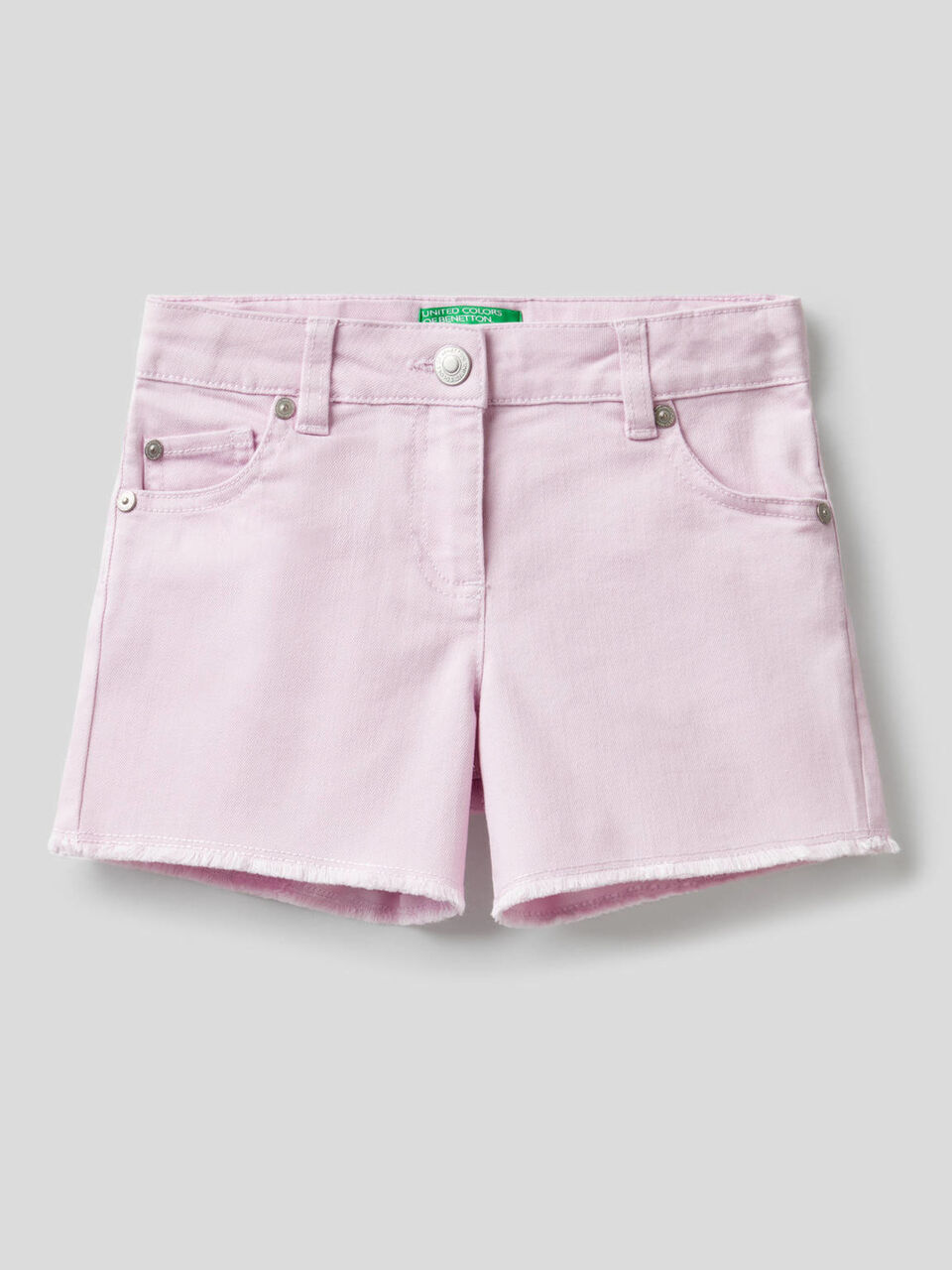 Shorts in misto cotone stretch image number null