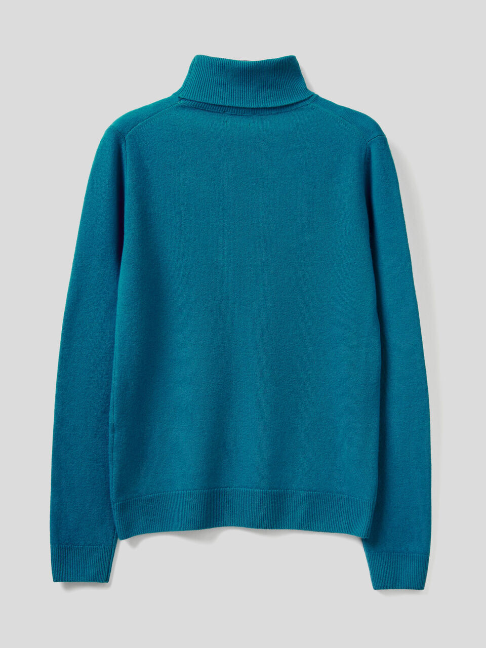 Maglione dolcevita in pura lana vergine image number 2