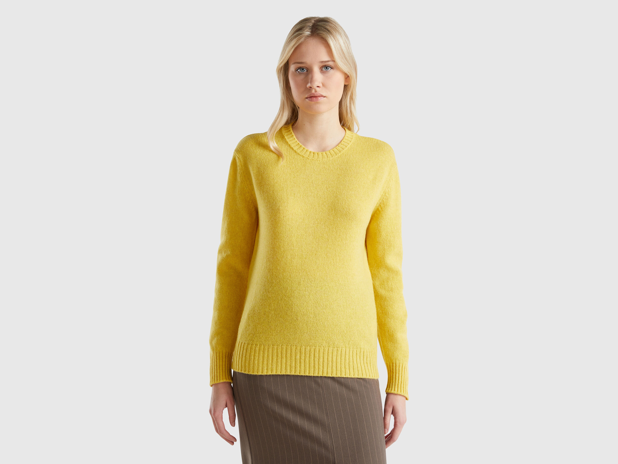 Lana Shetland Maglieria Iconica Donna 2024 Benetton