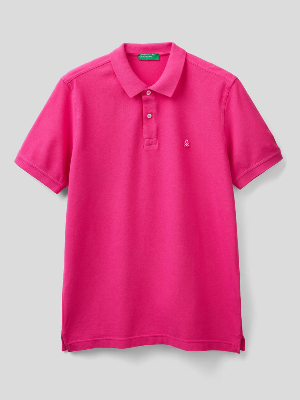Polo a manica corta 100% cotone image number 1